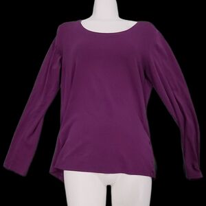 Elegant Purple Women's Top